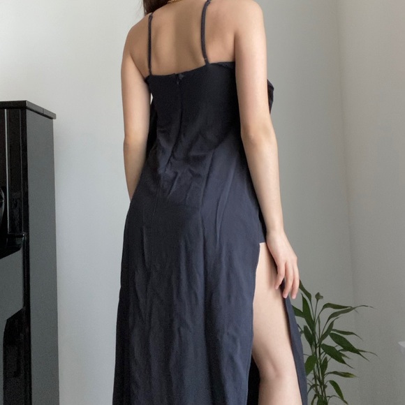 UO Black Maxi Dress - Picture 5 of 5